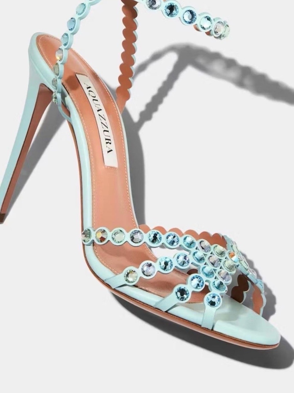 AQUAZURRA Tequila Sandal 105 Seabreeze - Picture 2 of 3